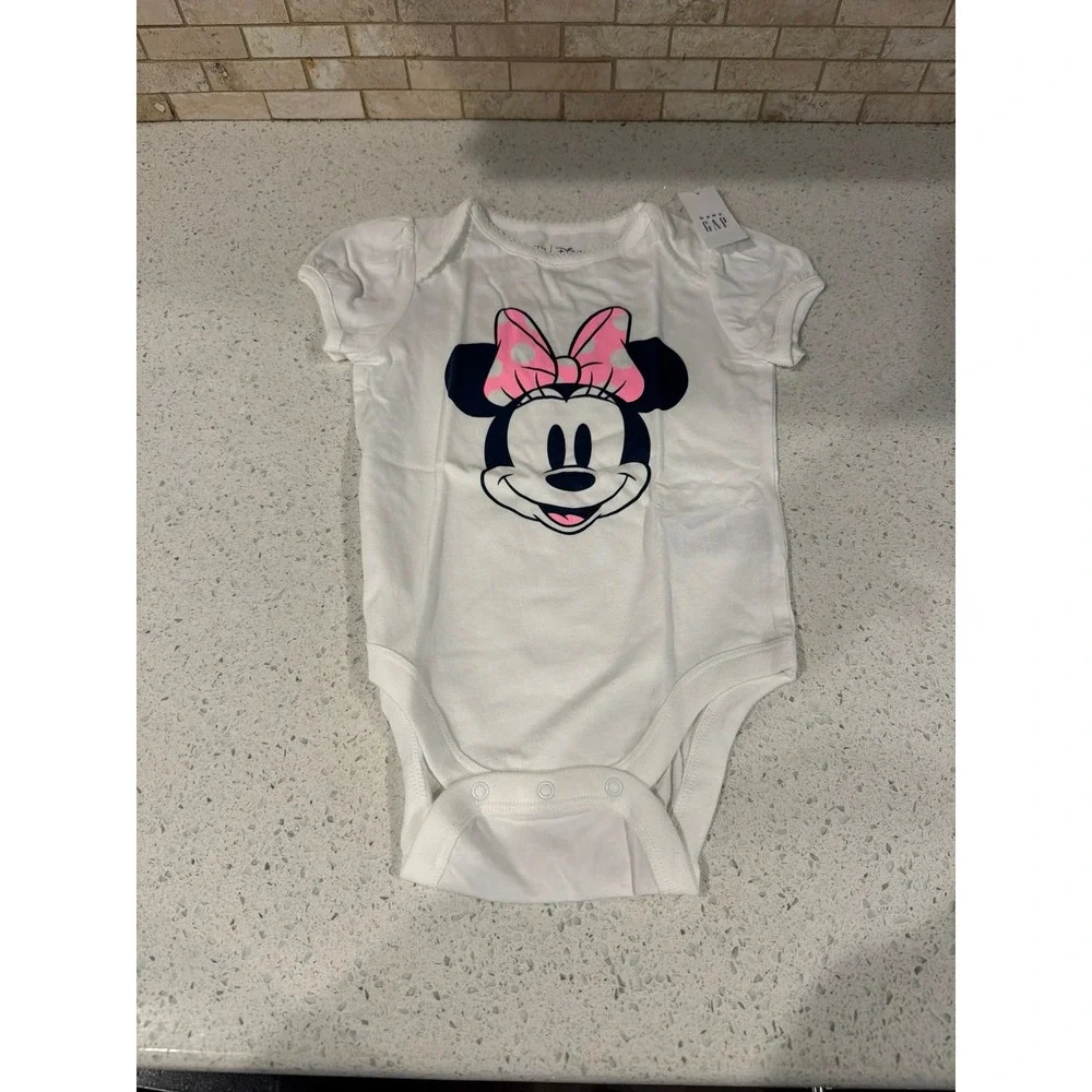 Baby‎ GAP Disney Minnie Mouse Bodysuit 18-24M NIP